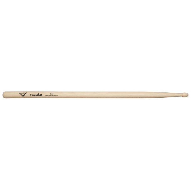 Vater NUDE Series 5B Wood Tip Nude Series Drumsticks Ascon Trading Aps